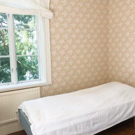 Ferienhaus Amungensee Schlafzimmer EG, Bett 90cm