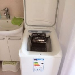 Ferienhaus Årbosee Waschmaschine