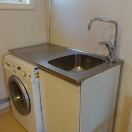 Ferienhaus Arjeplog Storavan Waschmaschine
