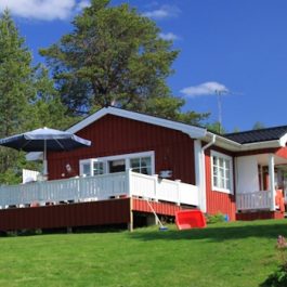 Ferienhaus Arjeplog Storavan am See in Lappland