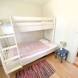Ferienhaus Dragskär Sten Schlafzimmer mit Etagenbett