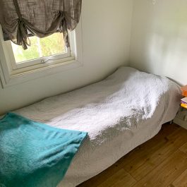 Ferienhaus Fjällsee Björkebo – Schlafzimmer mit Einzelbett