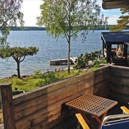 Ferienhaus Marö Kärrnäva Blick von der Veranda des Gästehäuschens