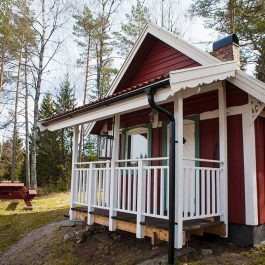 Ferienhaus Sandsee in Alleinlage in Schweden