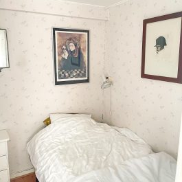 Ferienhaus Skanör – Schlafzimmer mit Einzelbett