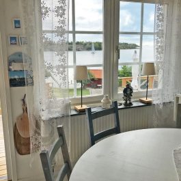 Ferienhaus Tjockö Ausblick vom Küchenfenster