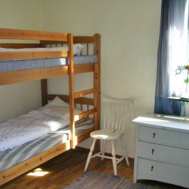 Ferienhaus Ugglarp Schlafzimmer mit Etagenbett